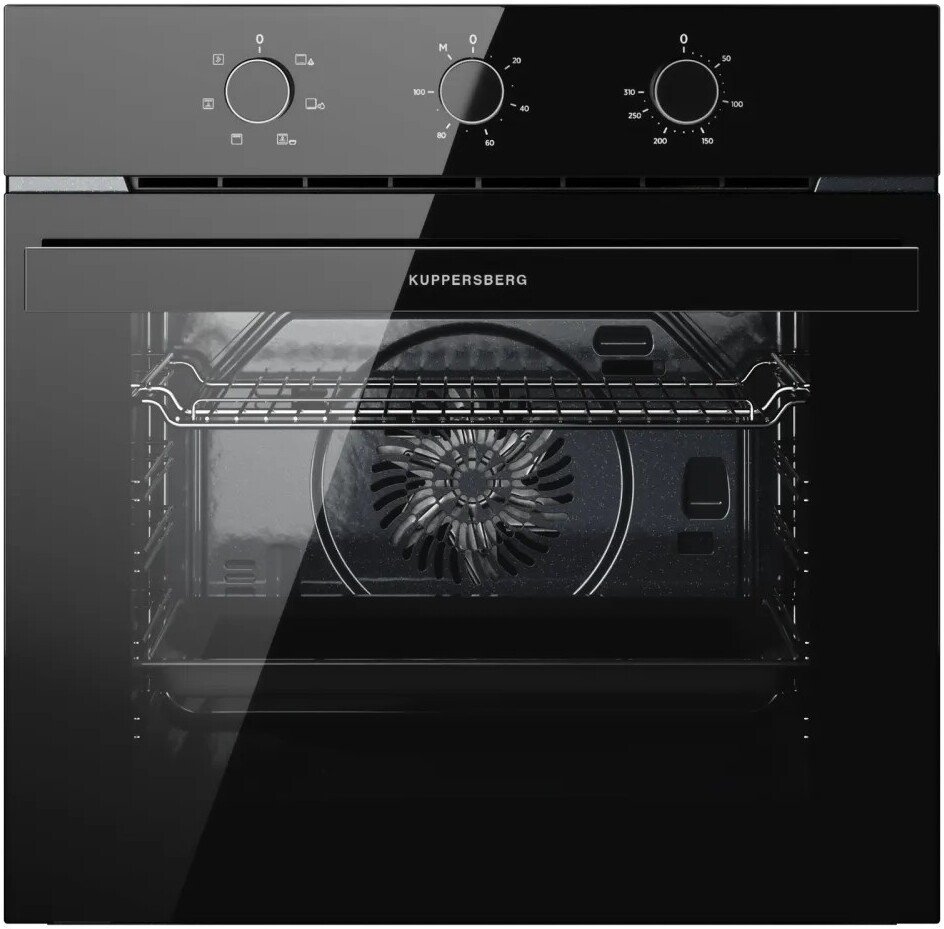 Электрический духовой шкаф KUPPERSBERG HO 603 Black Glass