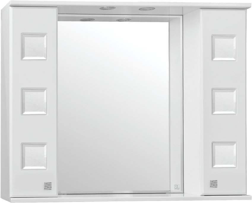 

Style Line Шкаф с зеркалом для ванной Крокус 90 (с подсветкой)