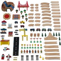 Набор железной дороги KidKraft Adventure Town Railway Train Table 18025