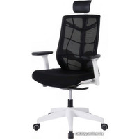 Кресло Chair Meister Nature II Slider 3D (белая крестовина, черный)