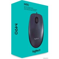 Мышь Logitech M90 (серый)