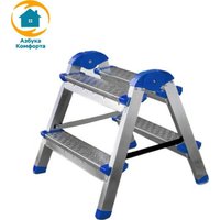 Лестница-стремянка AZK TwoSide Pro LDTH-02.02 (2 ступени)