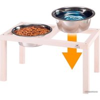 Миски на подставке Ferplast Desco Wood 07 70010358