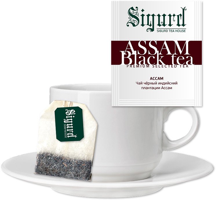 

Черный чай Sigurd Assam Black Tea 30 шт