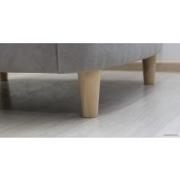 Интерьерное кресло Нижегородмебель Лора ТК 328 (ультра дав серебристый серый/бежевый)