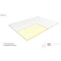 Ортопедический наматрасник ЭОС Топп 2 140x195 трикотаж