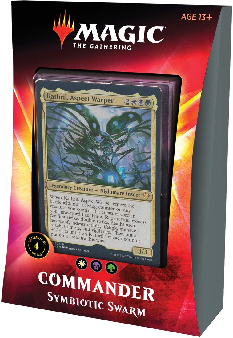 

Карточная игра Wizards Of The Coast Ikoria Lair of Behemoths Commander Symbiotic Swarm C74210003