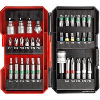 Набор трещотка с головками и битами KWB 49108801 (34 предмета)