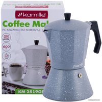Гейзерная кофеварка Kamille KM 2519GR
