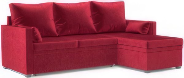 

Угловой диван Мебель-АРС Париж (бархат красный Star Velvet 3 Dark Red)