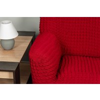 Пледы, покрывала Софатэкс Стандарт ПО-4 с оборкой 00980 (бордовый)