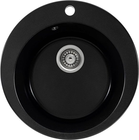 

Кухонная мойка Saniteco Linea (оникс с сифоном)