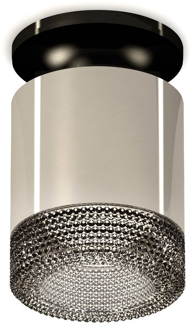 

Припотолочная люстра Ambrella light Techno spot XS7405024 PSL/PBK/BK