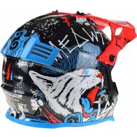 Мотошлем LS2 MX437 Fast 2 Mini Starmaw (S, черный)