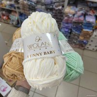 Пряжа для вязания Wolans Yarns Bunny Baby 42 100 г 120 м (телесный, 5 мотков)