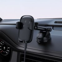 Держатель для смартфона AceFast Fast Wireless Charger Car Holder D49