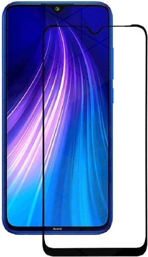 Защитное стекло KST Full glue для Xiaomi Redmi Note 8 (черное)