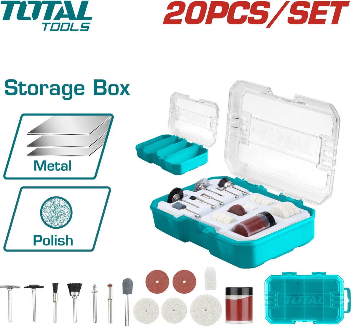 

Набор оснастки Total TAKMG6020