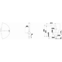 Смеситель Blanco Linus-S (черный матовый)