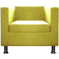 Интерьерное кресло Brioli Билли (рогожка, J9 желтый)