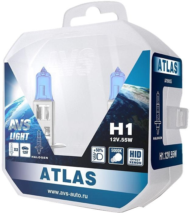 

Галогенная лампа AVS Atlas PB H1 2шт