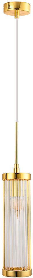 

Подвесная люстра Crystal Lux Tadeo SP1 D100 (Gold/Transparent)