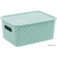 Коробка для хранения Violet Береста 521131 (шалфей)
