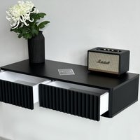 Туалетный столик без зеркала Shtabe Royal 5010 эко (черный)