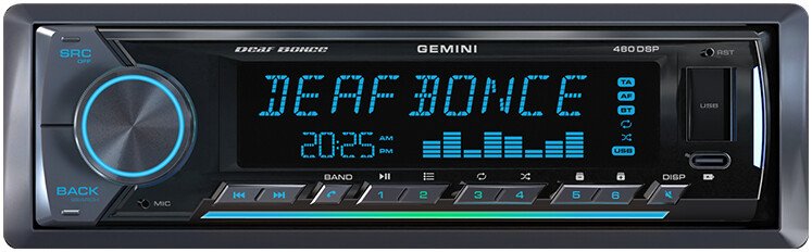 USB-магнитола Deaf Bonce Gemini 460DSP