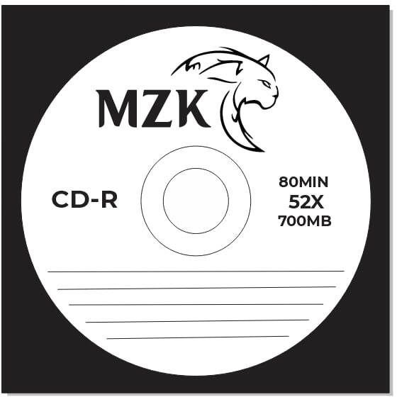 

CD-R диск MZK CD-R 700Mb 52x
