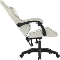 Игровое (геймерское) кресло Defender Savage (белый/серый)