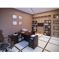 Стол Сокол КСТ-109 правый (дуб сонома/белый)