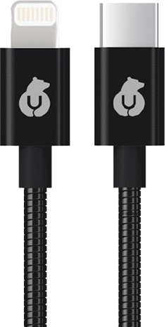 

Кабель uBear Force USB Type-C - Lightning DC10BL12FM-CL (1.2 м, черный)