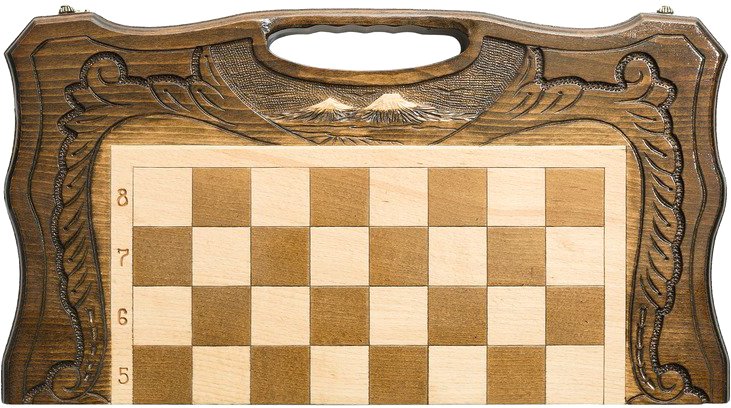 

Шахматы/шашки/нарды Haleyan Арарат 50 с ручкой kh117