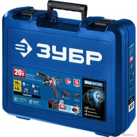 Ударная дрель-шуруповерт Зубр Профессионал DBS-201-42 (с 2-мя АКБ 4 Ач, кейс)