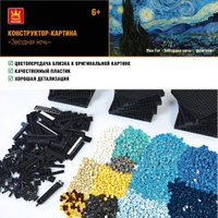 Конструктор Wange Картина Звездная ночь 143656 (3262эл)