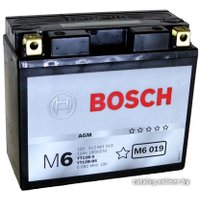 Мотоциклетный аккумулятор Bosch M6 YT12B-4/YT12B-BS 512 901 019 (12 А·ч)