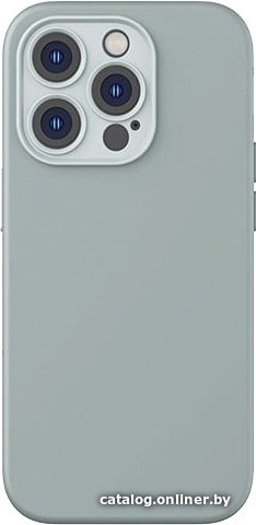 Чехол для телефона Baseus Liquid Silica Gel Case для iPhone 14 Pro Max (светло-зеленый)