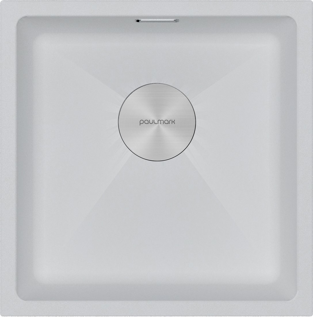 

Кухонная мойка Paulmark IT-Granit Lumi 45 Uni LU45-WH (белый)