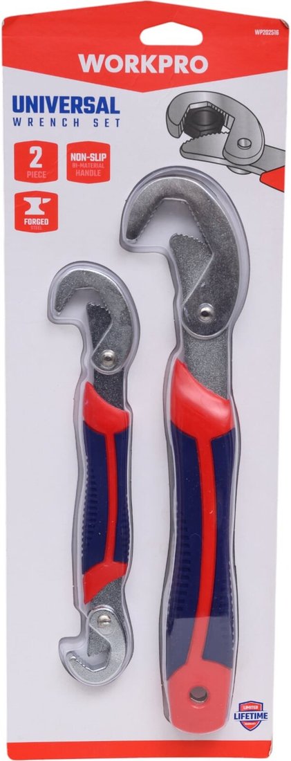Ключ разводной Workpro WP202516 (2 шт)