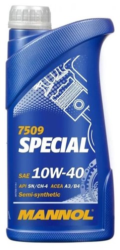 Моторное масло Mannol SPECIAL 10W-40 API SN/CH-4 1л