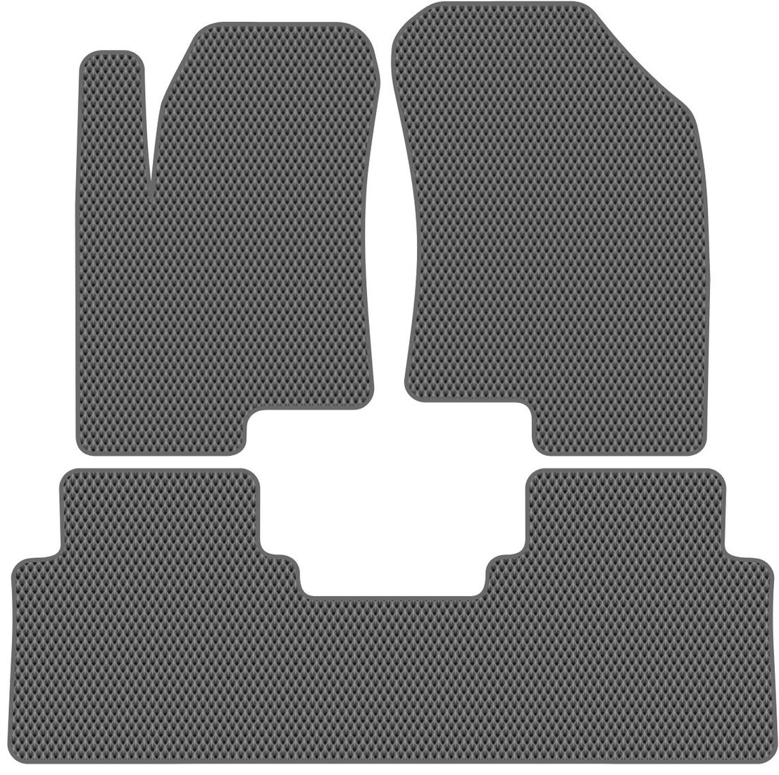 

Комплект ковриков для авто Alicosta Haval Jolion I (suv / SUV) 2020 - Н.В. (серый, ромб)