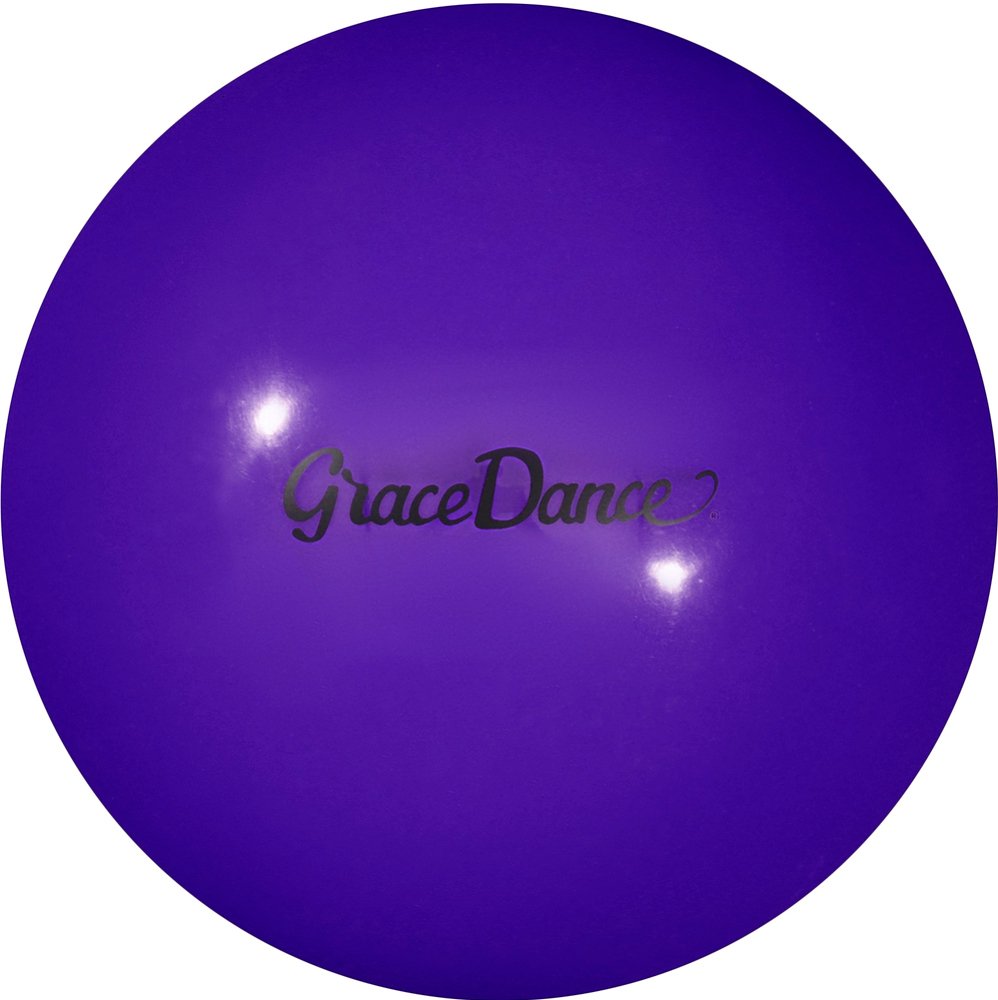 

Мяч для художественной гимнастики Grace Dance 9139603 (18.5см, фиолетовый)