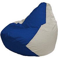 Кресло-мешок Flagman Груша Мега XXXL Г3.1-125 (синий/белый)
