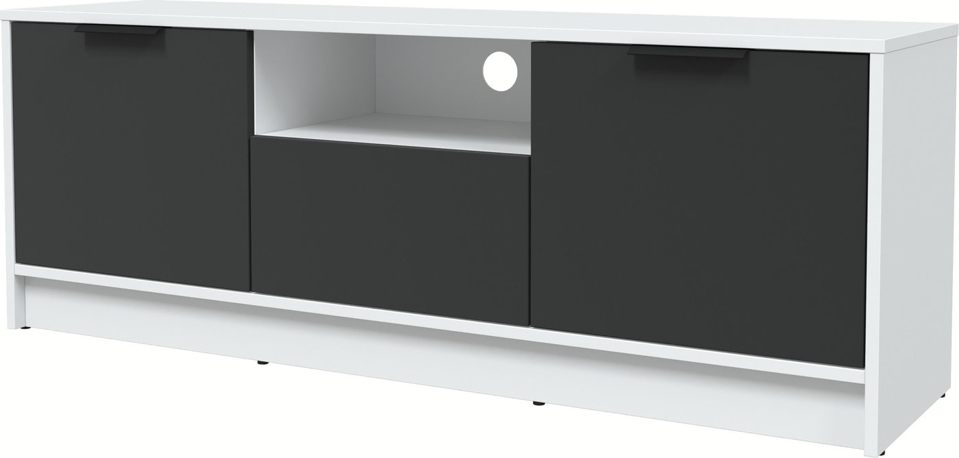 

Тумба Интерлиния ТВ Концепт КТ-ТВ3-50 (антрацит/белый платинум)