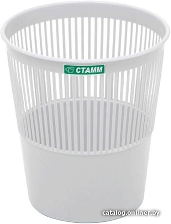 Корзина для бумаг Стамм КР22 (серый)