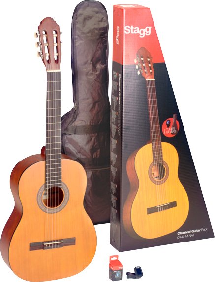 

Акустическая гитара Stagg C440 M NAT Pack