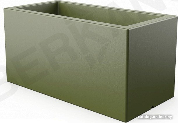Кашпо Berkano Cubric 40*100 DB (темно-зеленый)