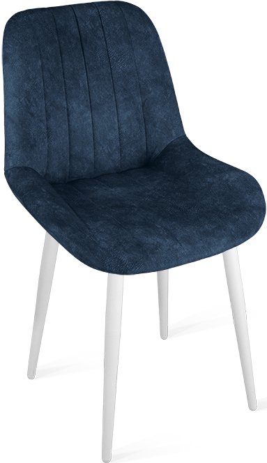 

Стул Трия Марвел К1С исп. 2 (белый матовый/микровелюр Wellmart Blue)