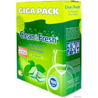 Таблетки для посудомоечной машины Clean&Fresh All in 1 (100 шт)